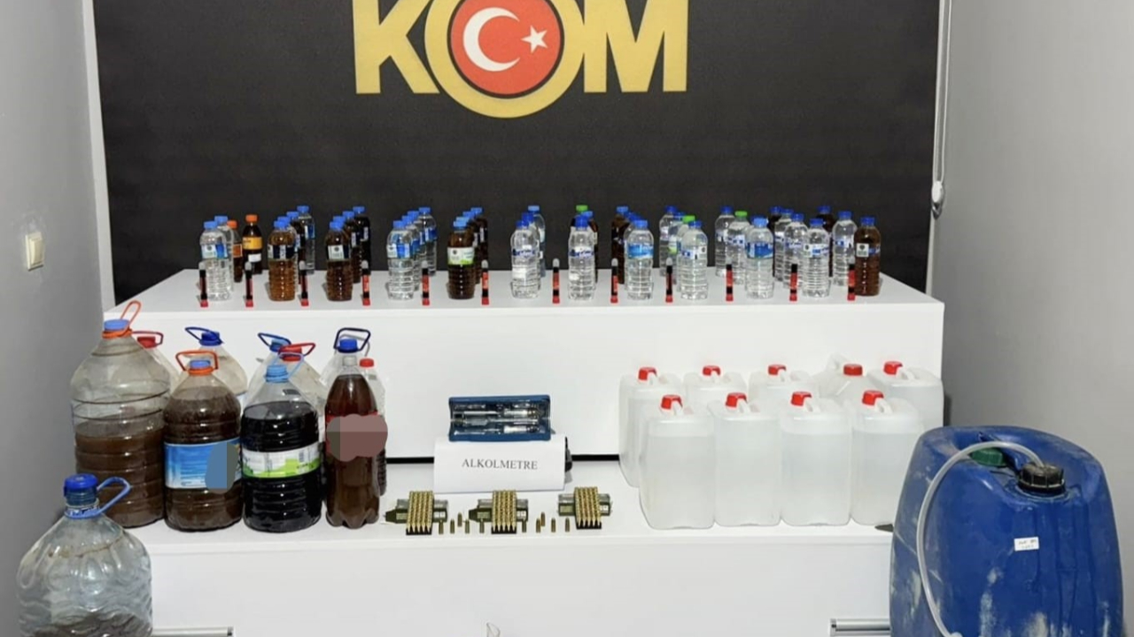Niğde’de sahte alkol operasyonu! 2 kişi tutuklandı