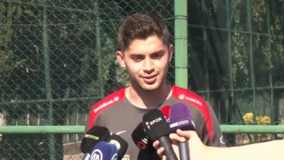 Burak İnce: "Her genç oyuncu, A Milli Takım formasını giymeyi hedefler"