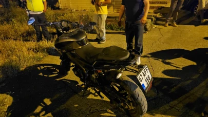 Zonguldak’ta motosiklet devrildi! 1 yaralı