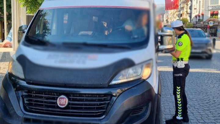 Manisa’da 9 okul servisine 12 bin TL ceza