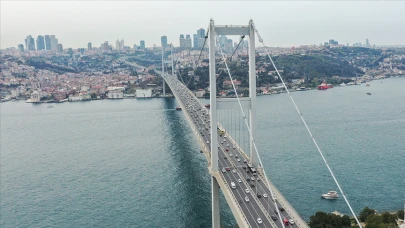15 Temmuz Şehitler Köprüsü'nde bayram trafiği