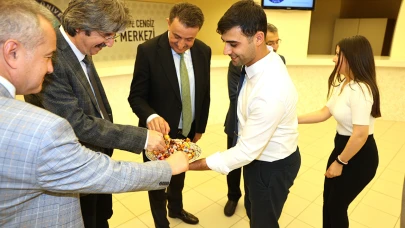 BUÜ’de bayramlaşma sevinci