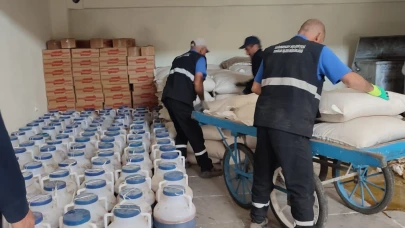 Ağrı'da bayram denetiminde 8 ton pestil ele geçirildi