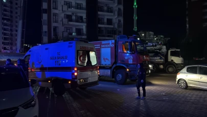 Diyarbakır’da 13 katlı binada çıkan yangın söndürüldü!