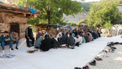 Konya'da mahalleli kurbana ‘Bayram Damı' ile başlıyor.