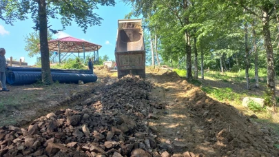 Köy alanlarına yeni yollar açılıyor