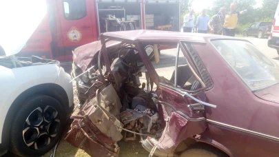 Kırklareli’nde üç araçlı zincirleme kaza: 1 ölü, 3 yaralı