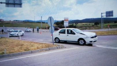 Hisarcık’ta trafik kazası: 4 yaralı
