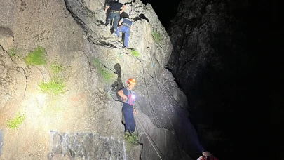 Tunceli’de nefes kesen kurtarma operasyonu