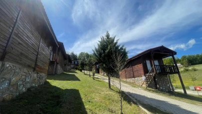 İstanbullular Karadeniz doğası için Gürcü köyünü tercih ediyor