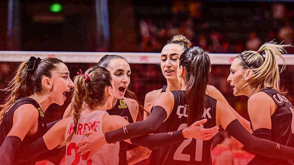 A Milli Kadın Voleybol Takımı 4'te 4 yaptı!