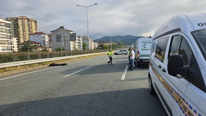 Rize’de bayram dönüşü kaza