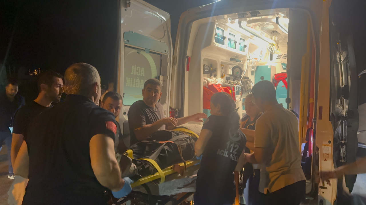 Kontrolden çıkan motosiklet devrildi! Sürücü ağır yaralandı