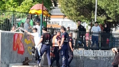 Zonguldak'ta denizde boğulma tehlikesi geçiren genç hastaneye kaldırıldı
