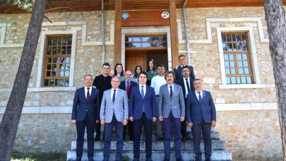 BUÜ yönetiminden Orhaneli ve Büyükorhan ziyareti