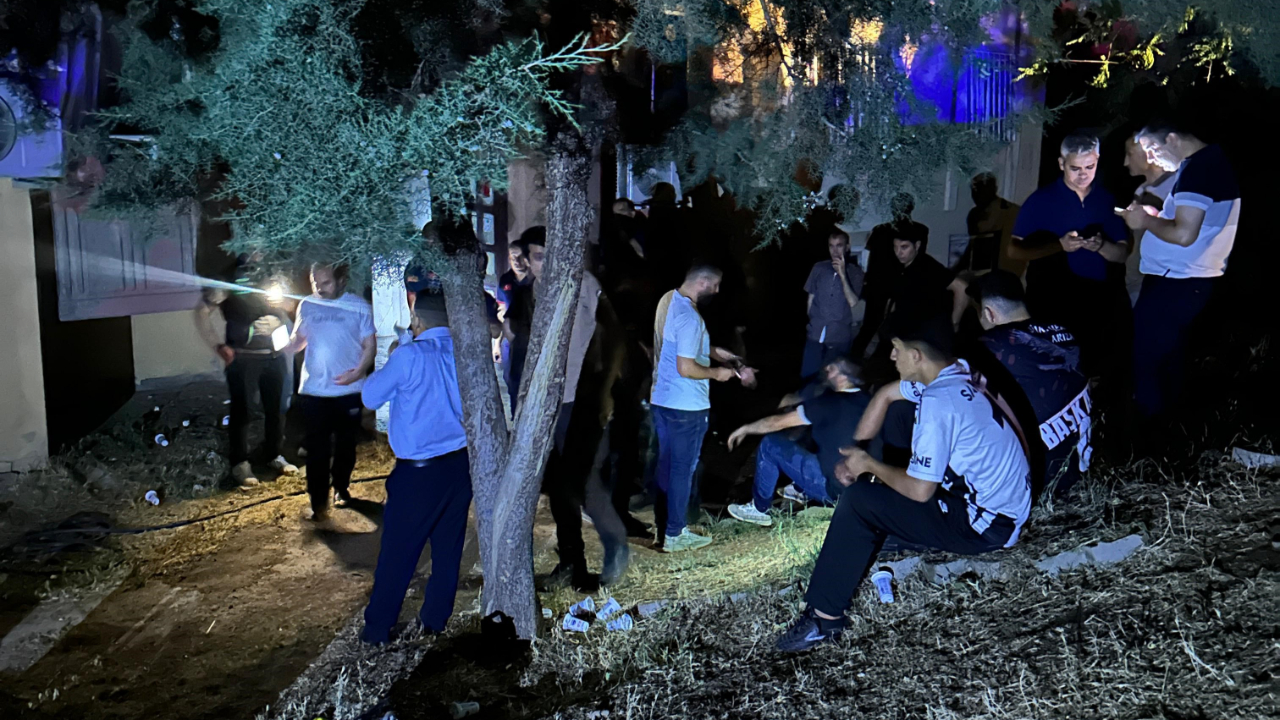 Siirt’te polis lojmanında korkutan yangın!