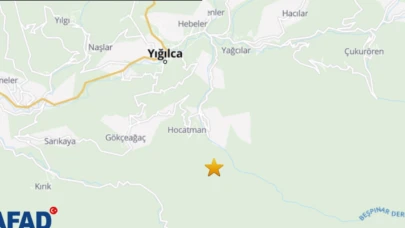 Yığılca'da 3.3 büyüklüğünde deprem oldu