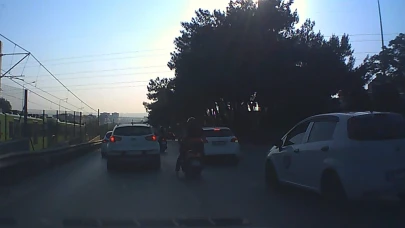 Bursa'da motosikletler birbirine girdi