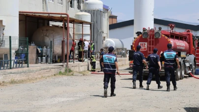 Elazığ'da gaz dolum tesisinde patlama! 3 yaralı