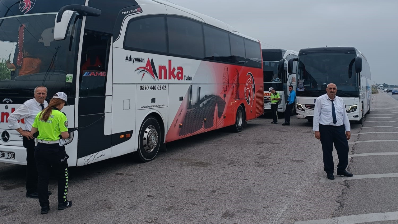 Bursa'da yolcu otobüslerine sıkı denetim