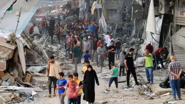 Gazze'de can kaybı 55 bini geçti