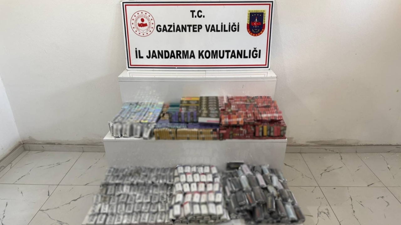 Gaziantep’te 2 milyon TL’lik kaçak elektronik sigara operasyonu