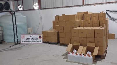 Kaçak alkol operasyonunda 4 gözaltı! Piyasa değeri 10 milyon TL