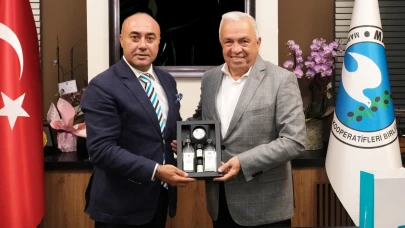 Başkan Özdemir’den Marmarabirlik’e hayırlı olsun ziyareti