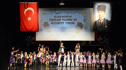 Nilüfer Belediyesi kreşlerinde mezuniyet heyecanı