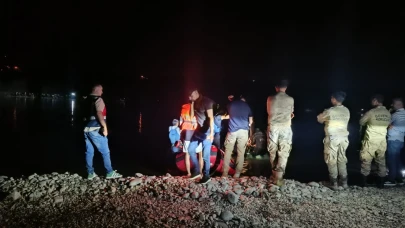 Balık tutmak için nehre giren şahıs akıntıya kapıldı, arama çalışması başlatıldı
