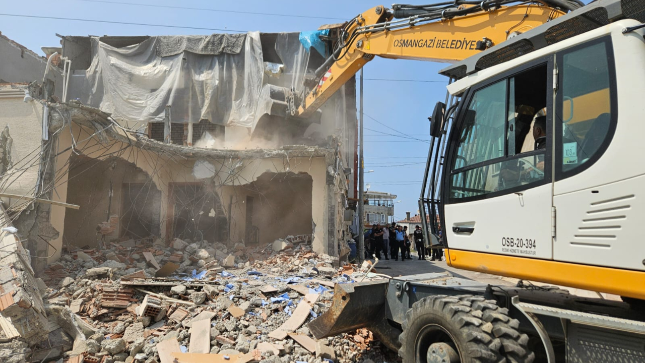 Osmangazi'de kaçak yapılaşmaya geçit yok