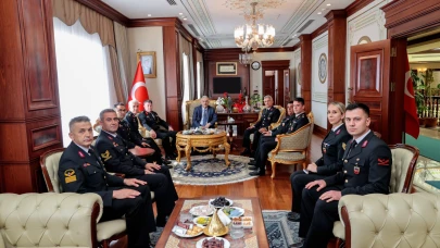 Bursa Valisi Erol Ayyıldız jandarma teşkilatının 186. kuruluş yılını kutladı