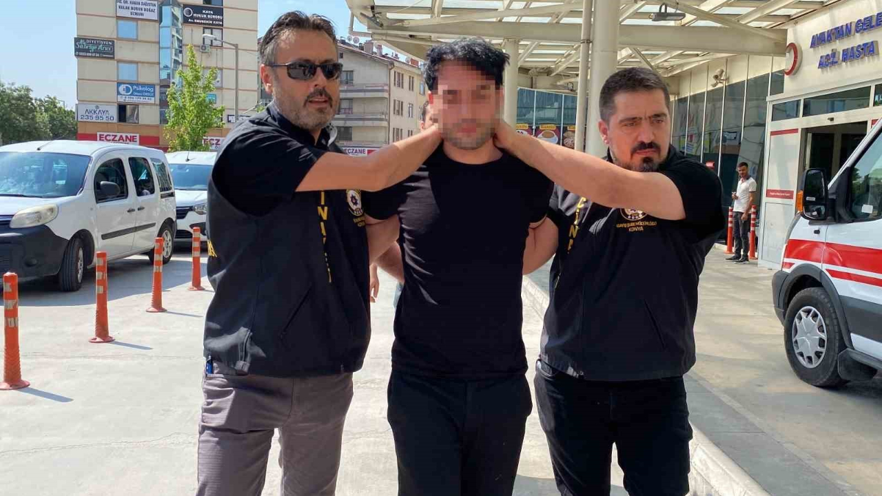Konya'da öğretmeni öldüren zanlı tutuklandı