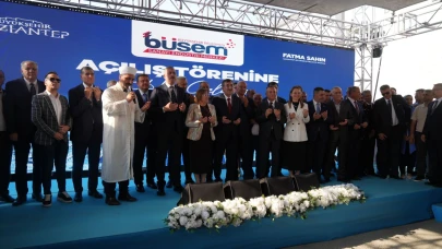 Cumhurbaşkanı Yardımcısı Cevdet Yılmaz, BÜSEM açılışında konuştu