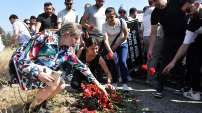 TOSBİ işçilerinden 'Ölüm Yolu' protestosu