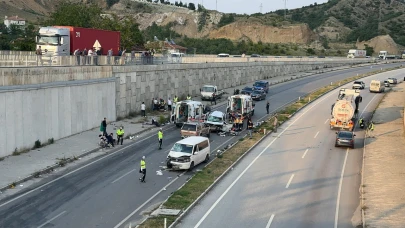 Kastamonu'da zincirleme trafik kazası: 9 yaralı