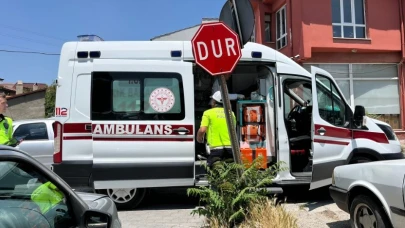 Tavşanlı'da trafik kazası: 2 yaralı