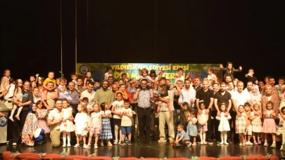 Yıldırımlı miniklerin mezuniyet coşkusu