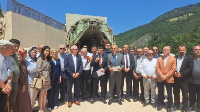 İYİ Parti'den Doğancı Baraj Tüneli çıkışı