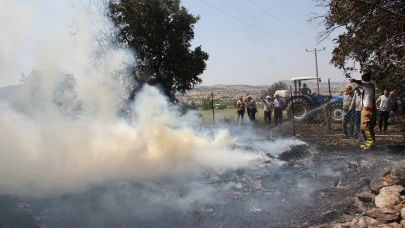 Kula'da 2 saatte 3 farklı bölgede yangın