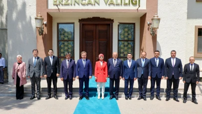 Bakan Göktaş'tan Erzincan Valiliğine ziyaret
