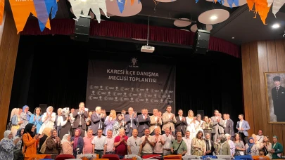 AK Parti Karesi İlçe Başkanlığı Danışma Meclisi toplandı