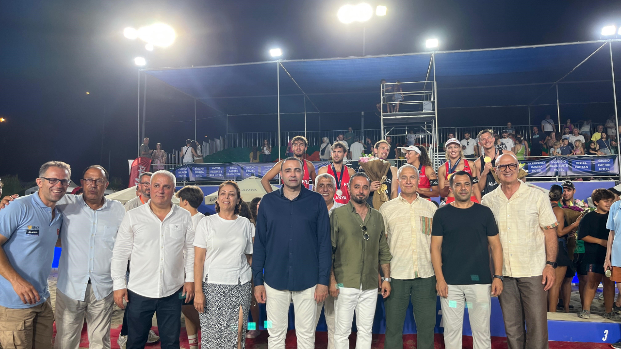 Dünya Plaj Voleybolu Pro Tur'un Alanya etabı tamamlandı