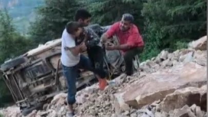 Gaziantep'te yayla yolunda feci kaza: 3 ölü, 1 yaralı