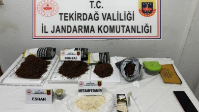 Tekirdağ’da 6 ayrı uyuşturucu operasyonu!