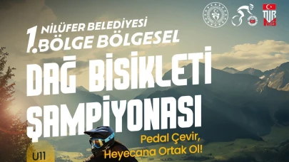Dağ bisikletçileri şampiyona için Nilüfer'de pedal çevirecek!