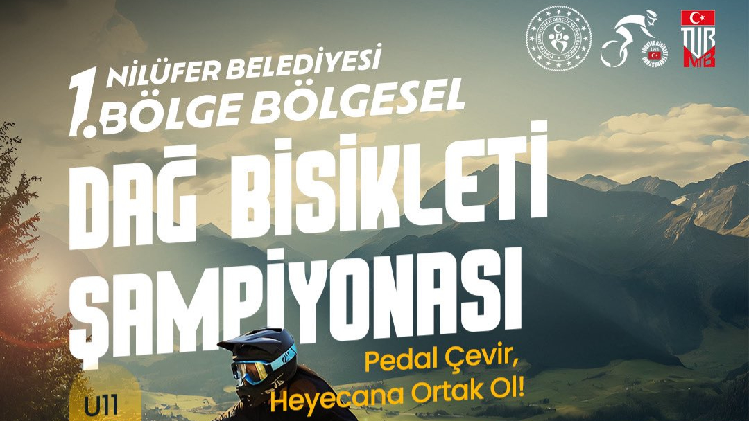 Dağ bisikletçileri şampiyona için Nilüfer'de pedal çevirecek!