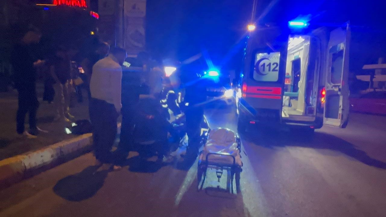 Erzincan’da motosiklet kazası! 1 yaralı