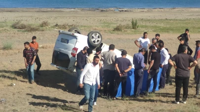 Tatvan'da trafik kazası! 2 yaralı