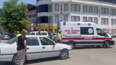 Bursa'da otomobil ile motosiklet çarpıştı! 1 yaralı